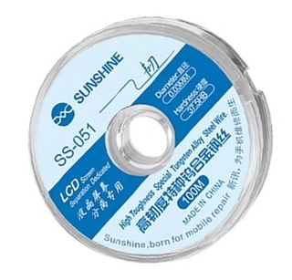 ALAMBRE DE CORTE PARA GLASS SUNSHINE SS-051 0,03 MM